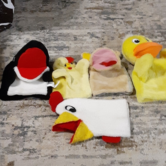 Vintage Puppet Lot Sheram Puppets For Classroom